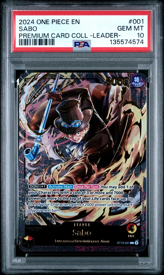 2024 One Piece Premium Card Collection -Leader Collection- #001 Sabo