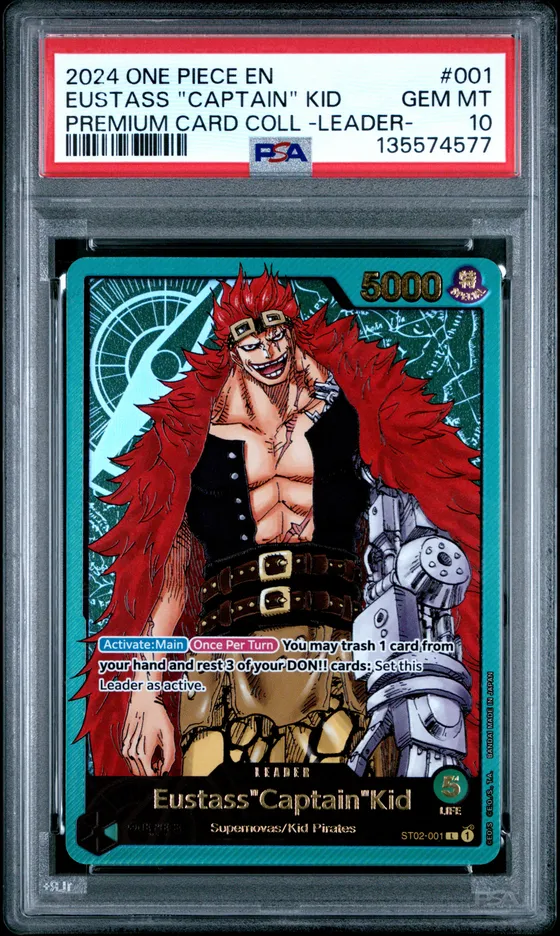 2024 One Piece Premium Card Collection -Leader Collection- #001 Eustass "Captain" Kid