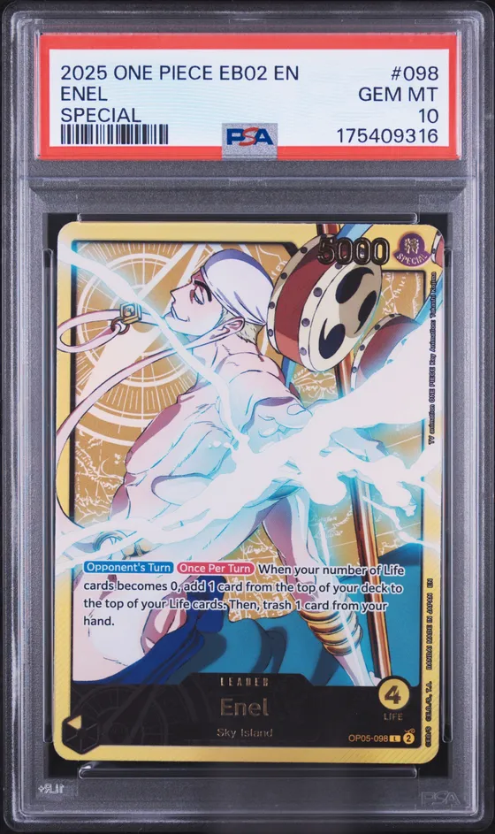 2025 One Piece Eb02-Extra Booster -Anime 25th Collection- #098 Enel Special