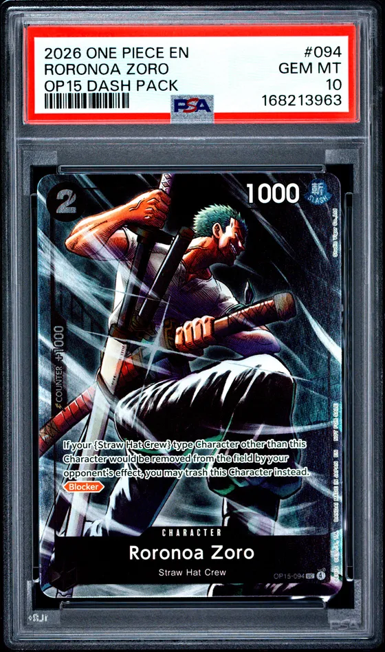2026 One Piece Adventure on Kami's Island Dash Pack #094 Roronoa Zoro