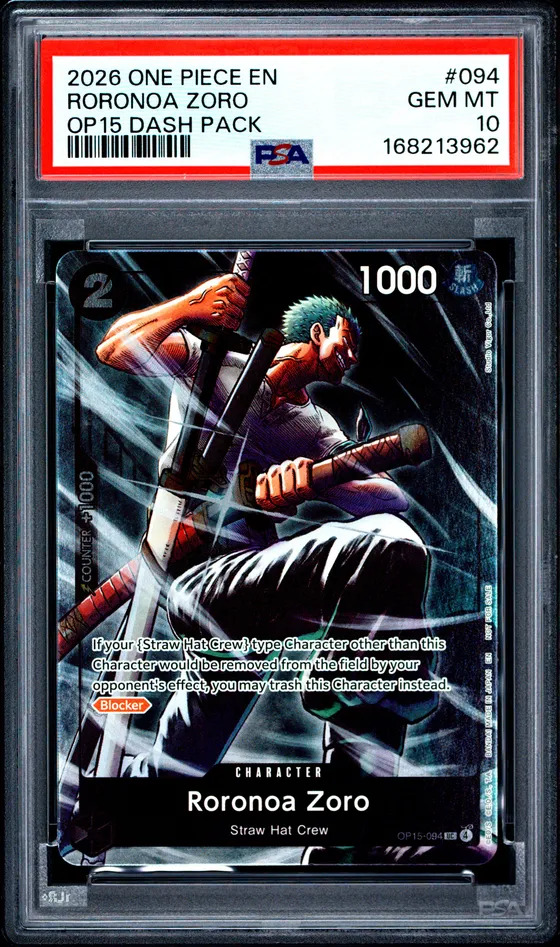 2026 One Piece Adventure on Kami's Island Dash Pack #094 Roronoa Zoro